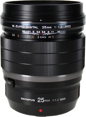 Olympus 25mm F1.2 ED PRO - 1 Jahr Garantie - KOSTENLOSE UK-Lieferung