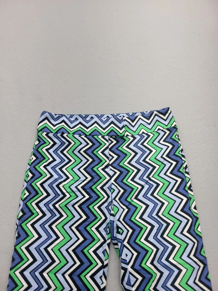 Pantalones para mujer Barbara Lesser 14 gris tiro medio chinos en zig zag tejido mezcla de algodón Foto 3 de 4