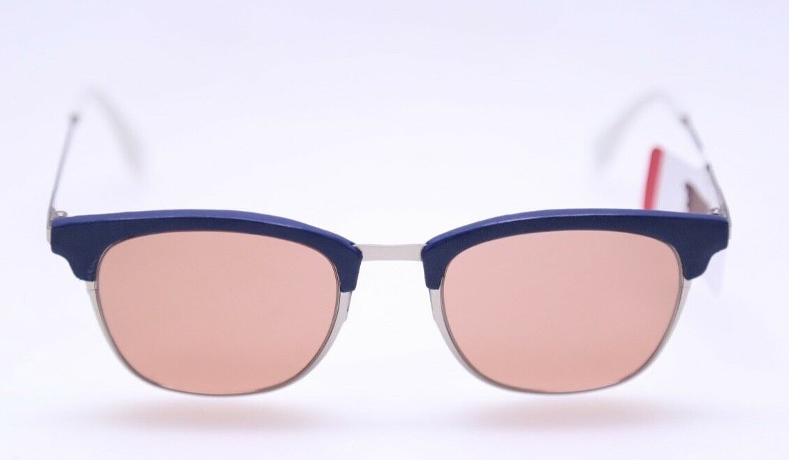 Fendi FF0228/S J2B4S Blue/Silver/White Frame w/Pink Lens