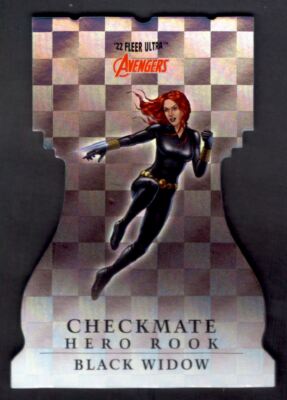 2022 Fleer Ultra Avengers Checkmate Black Widow #CP-10