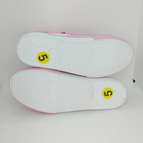NUEVO para mujer Barbie con caja rosa y blanco con top alto de gráficos - talla 5 - Imagen 8 de 9