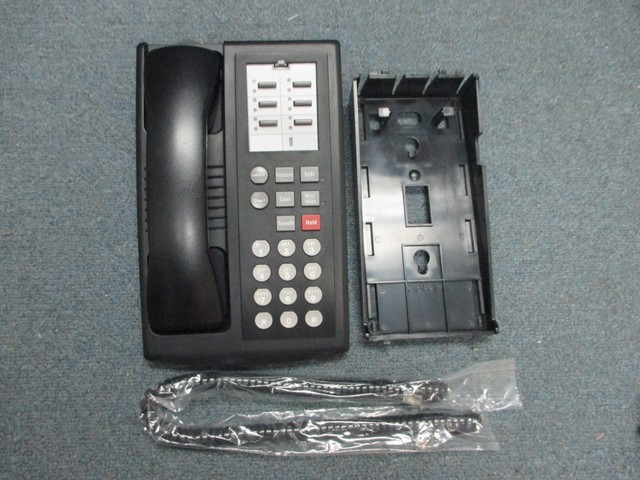 Lucent Avaya Partner Euro 6 Button 107854788 NON Display Phone Telephone Black