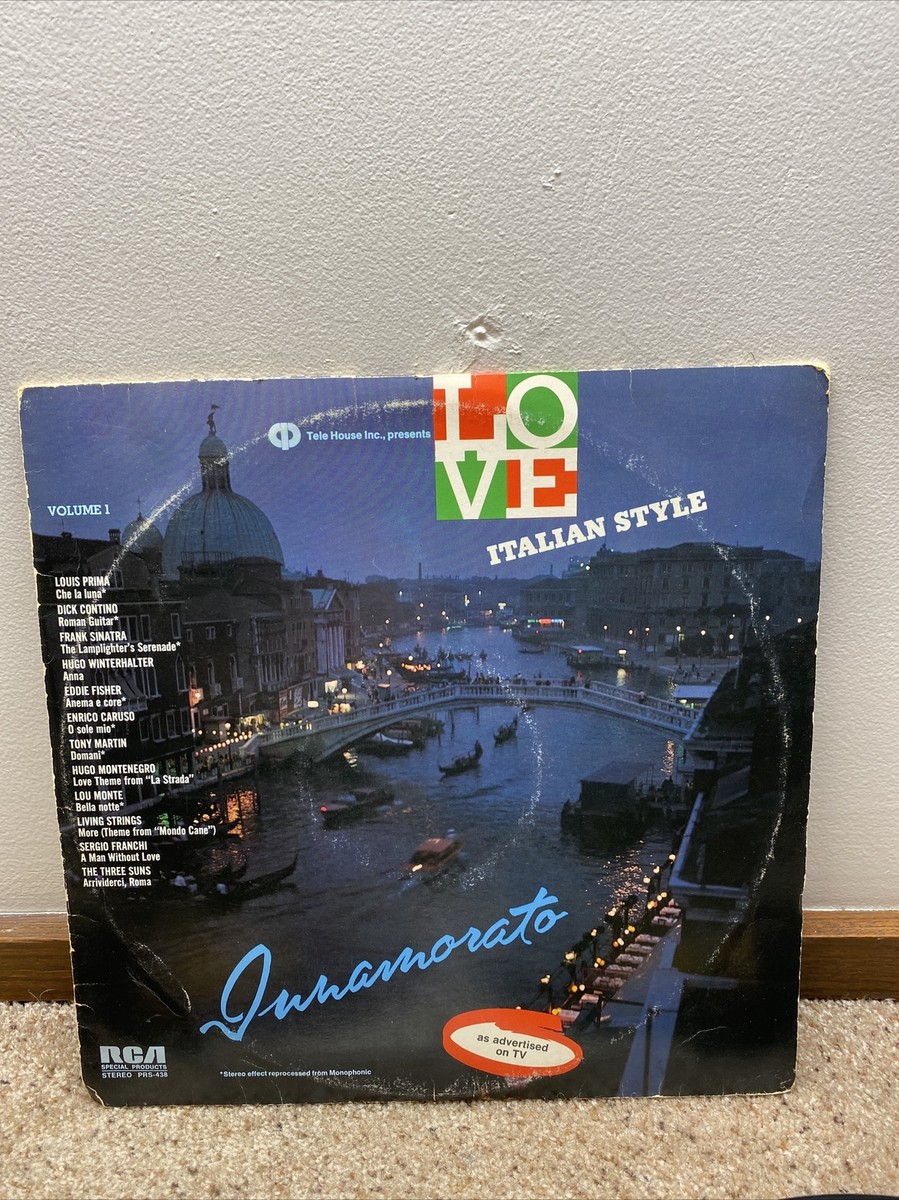 33 rpm vinyl Love, Italian Style 1973 | eBay