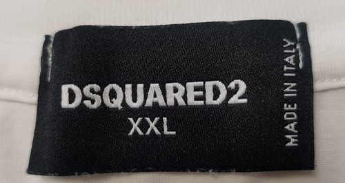 Dsquared2 Weiß Baumwolle T-Shirt Damen. Größe XXL. - Bild 3 von 7