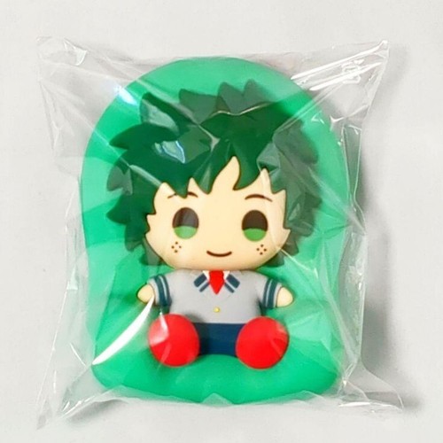 My Hero Academia Silicon Pouch 12cm x2 Izuku Midoriya Katsuki Bakugo MHA JP - Picture 2 of 5