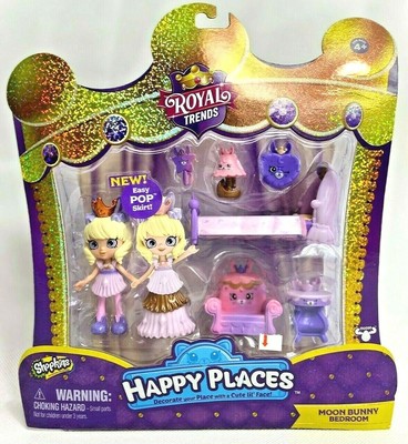 Shopkins Happy Places Royal Trends Moon Bunny Bedroom ...