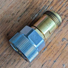 Amphenol 11524A Adapter, APC-7 to N (f)