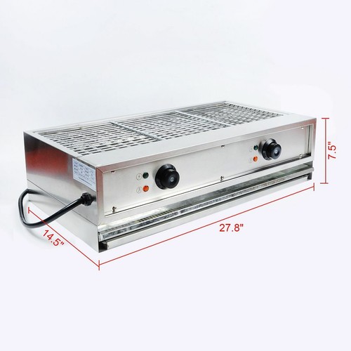 GLF 220 V Macchina barbecue elettrico forno da tavolo charbroiler barbecue senza fumo - Foto 2 di 6