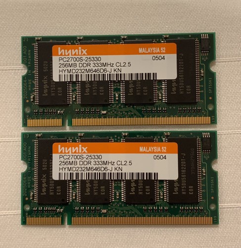 256MB DDR 333MHz CL2.5 PC2700S-25330    - Picture 1 of 3