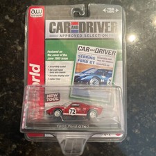Auto World Car  Driver 1965 Ford GT40