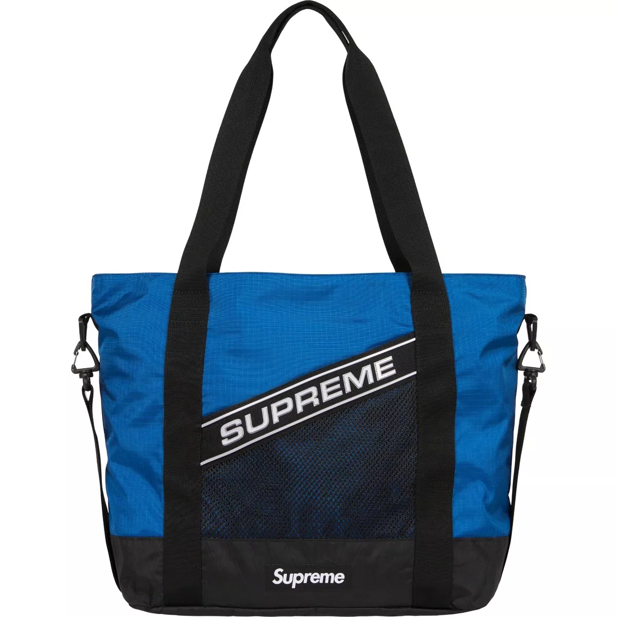 Supreme Logo Tote Bag Blue FW23 (FW23B13) One Size | eBay