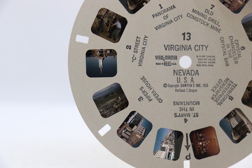 Mulinello 13 Virginia City Nevada USA 1956 Sawyers View-Master - Foto 5 di 5