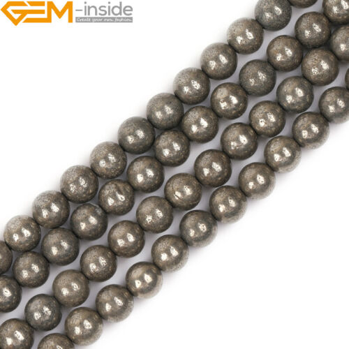 Wholesale Natural Gemstones 6mm Round Spacer Beads For Jewellery Making 15" UK - Picture 333 of 851