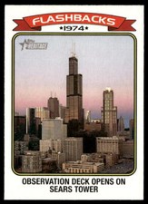 2023 Topps Heritage #NF-1 Sears Tower News Flashbacks