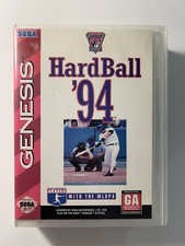 HardBall '94 Sega Genesis Complete Game - Good Condition, Fast Shipping