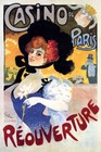 FRENCH CASINO DE PARIS REOUVERTURE SHOW GIRL DANCE THEATER VINTAGE POSTER REPRO