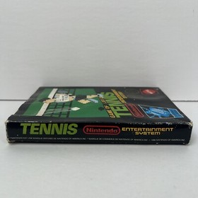 Tennis (Nintendo NES, 1985) Authentic - w/ Box - TESTED & Working !