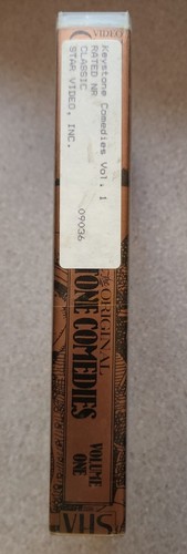 The Original Keystone Comedies Vol 1 VHS Fatty Arbuckle Silent Slapstick CUT BOX - Picture 2 of 3