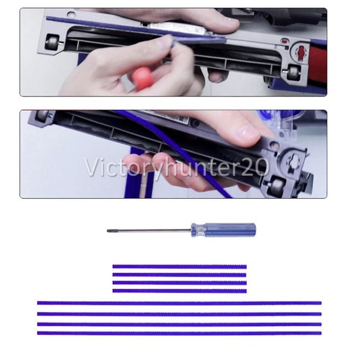 8 Pcs Soft Plush Strips For Dyson-V6 V7 V8 V10 V11 Vacuum-Cleaner Soft Roller OZ - Picture 4 of 6