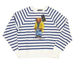 ralph lauren women's white sweatshirt