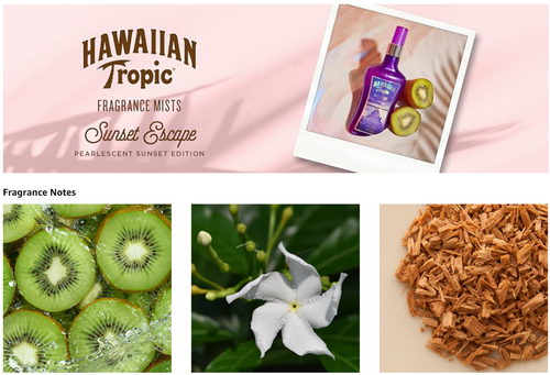 HAWAIIAN TROPIC Body Mist Fragrance Spray 250ml Shimmer Golden Tropical Coco etc - Picture 24 of 31