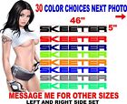 Skeeter decals decal boat bass fishing 30 color choices Msg for other options