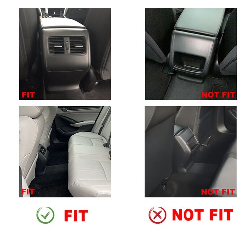 Carbon Fiber Look Air Vent Cover Trim – Fits Honda Accord 2018-2021 – Dashboard Interior