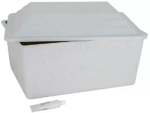 Large/Adult Granite Polymer Urn Vault for Ground Burial Funeral Cremation Urn - Picture 4 of 5