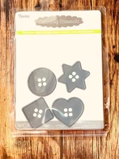 Darice Embossing Essentials, Buttons, Rare, New