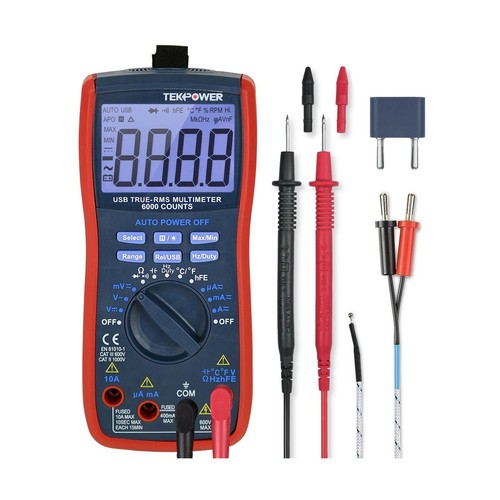Buy Tekpower Smart Meter TP5000 6000 Counts True RMS Multimeter with