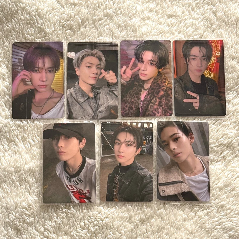 ÁLBUM HYPEN MINI6 NARANJA SANGRE YZY FAN SIGN POB TARJETA FOTOGRÁFICA OFICIAL