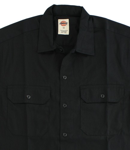 Camisa de trabajo para hombre Dickies, mezcla de algodón manga larga, bolsillos delanteros - Imagen 12 de 13