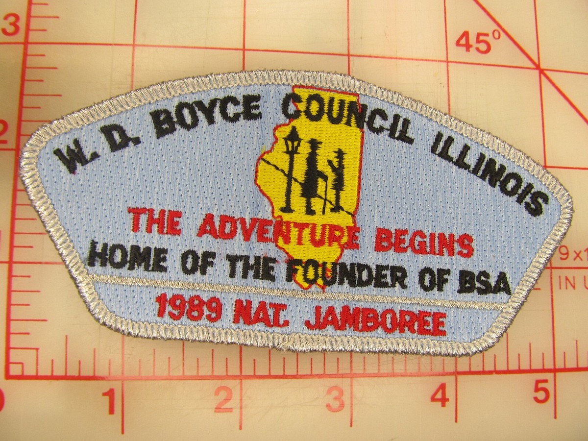 ZG81 80s W.D. BOYCE COUNCIL PARTICIPATION ボーイスカウト BSA