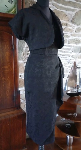 50er Jahre Vintage Style Sarong Kleid Vivien Of Holloway 10 UK 6 - Bild 6 von 13