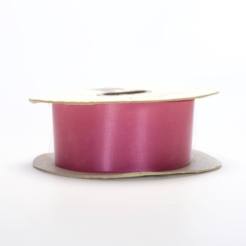 Fuschia Pink Satin Ribbon Vintage 1940s Partial Spool McGinley Pattern 210 #9 - Picture 13 of 15