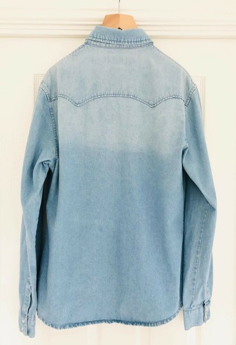 Men’s Fenchurch denim shirt size medium - Picture 2 of 3