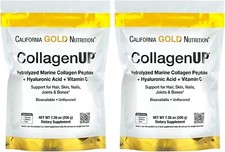California Gold Nutrition, Collagen UP 5000, Marine Collagen ,206g, Pack of 2