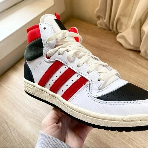 Nuevas Tenis Adidas Originales Top Ten RB Red Bull Baloncesto Rojo Blanco M 7/W 8 - Imagen 13 de 16