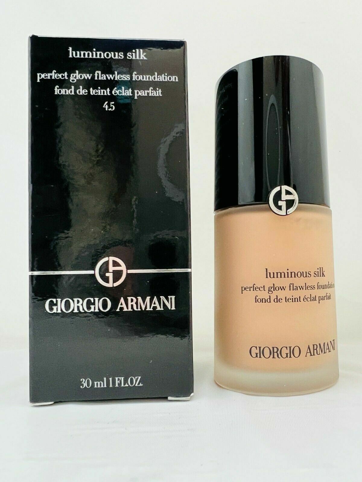 Giorgio Max 85% OFF Armani Luminous silk #Shade_4.5 flawless fo Selling rankings perfect glow
