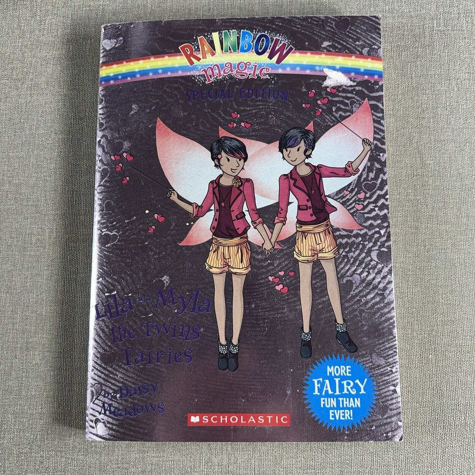 Rainbow Magic Daisy Meadows 8 Trade Paperback Book Lot Selena Belle