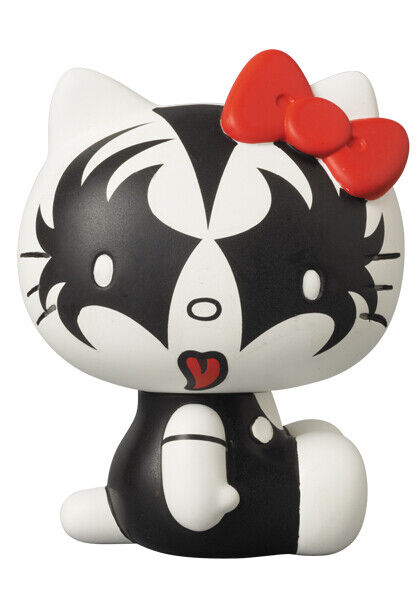 KISS × HELLO KITTY Vinyl Collectible Dolls MedicomToy Sanrio KISS × HELLO KITTY Vinyl Collectible Dolls MedicomToy Sanrio
