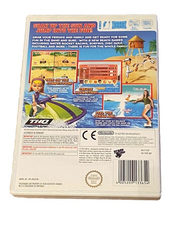 Nintendo Wii Big Beach Sports 2 Game - Picture 2 of 3