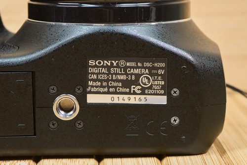 Sony Cybershot H200 Black 20.1MP Digital Camera, with 26x Optical Zoom - Picture 7 of 7