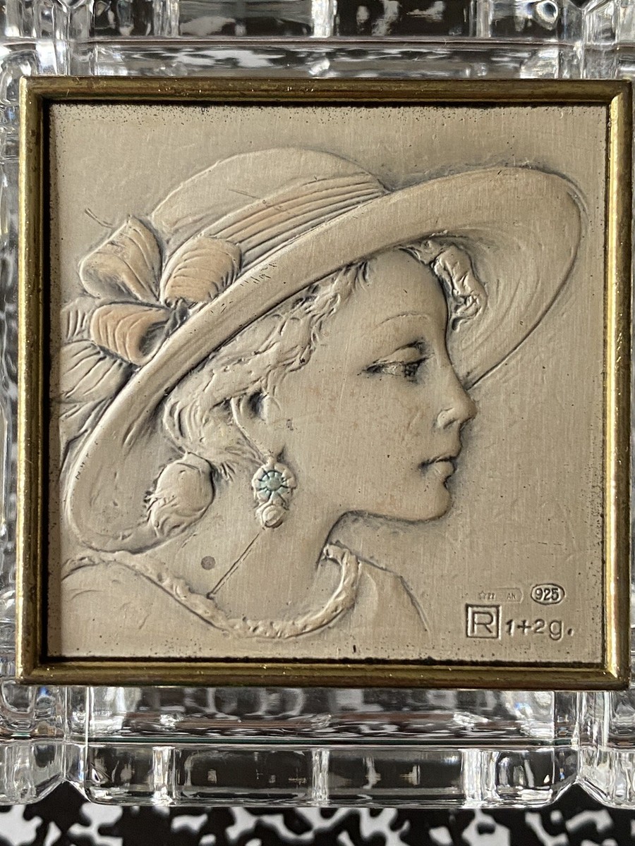 銀版画　イタリア製　　Silver art made in Italy MADONNA AND CHILD (999 SILVER - MORE THAN STERLING) ITALIAN