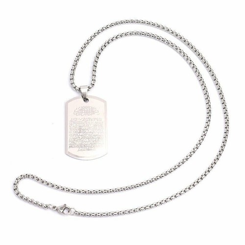Necklace Jewellery Allah Gift Eid Gift Pendant Islamic Surah Muslim Allah islam - Picture 2 of 12