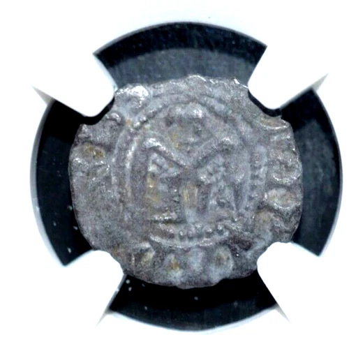 FRANCE DENIER, 1100-1300, VALENCE, NGC CERTIFIED---410---