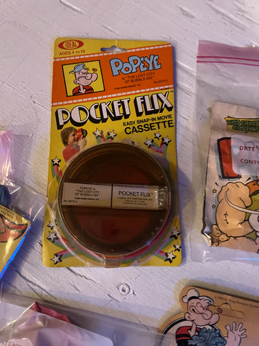 NEU VINTAGE POPEYE SPIELZEUG KONVOLUT 70ER-80ER JAHRE IN VERPACKUNGEN! - Bild 3 von 4