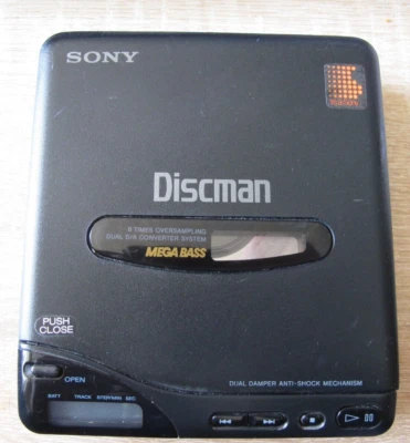 Sony Discman D-66 Compact Disc Player for parts or repair - Bild 1 von 4