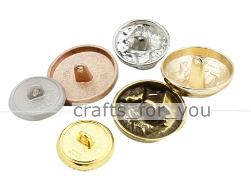 6 PIEZAS DE COLECCIÓN BOTONES DE VÁSTAGO DE METAL ANCLAJE LEÓN 18MM-25MM BOLSA DE ROPA COSTURA ARTESANÍA - Imagen 5 de 22