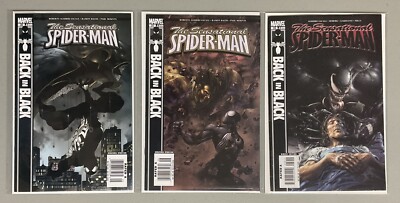  MCU Key Comics Sensational Spider-Man 36 37 39 (2007) NM-(9.0-9.2) 